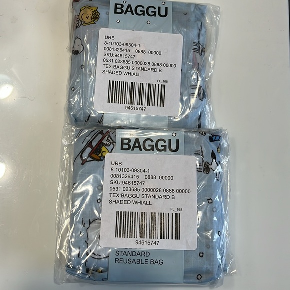 BAGGU X Peanuts Standard Size Tote Bag - Picture 3 of 5